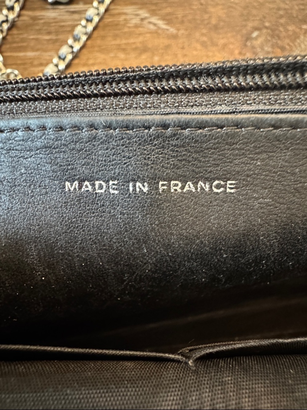 CHANEL Timeless Black Wallet on Chain Caviar - Picture 3 of 15